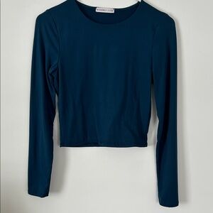 Deep Blue Long Sleeve Tee